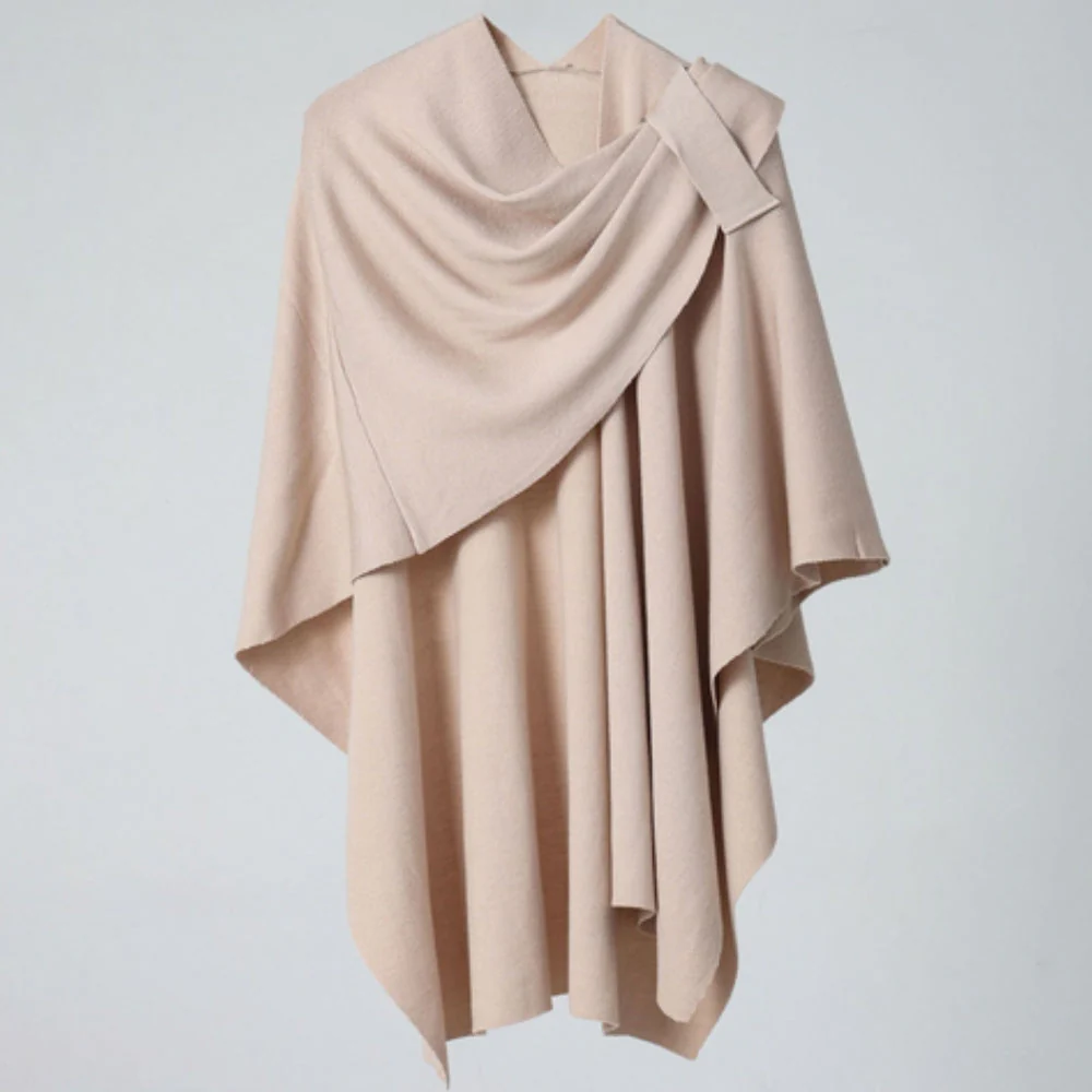 Virelli Poncho Lightweight Shawl Coat - Image 3