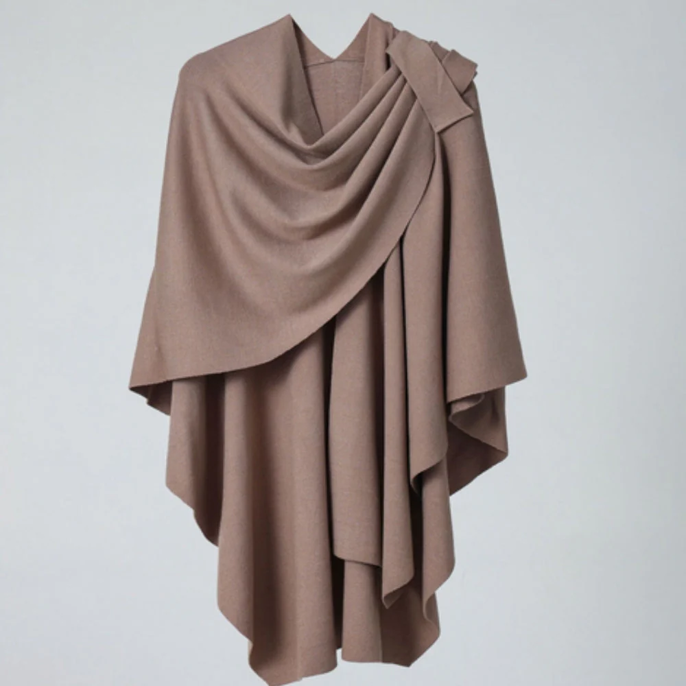 Virelli Poncho Lightweight Shawl Coat - Image 4