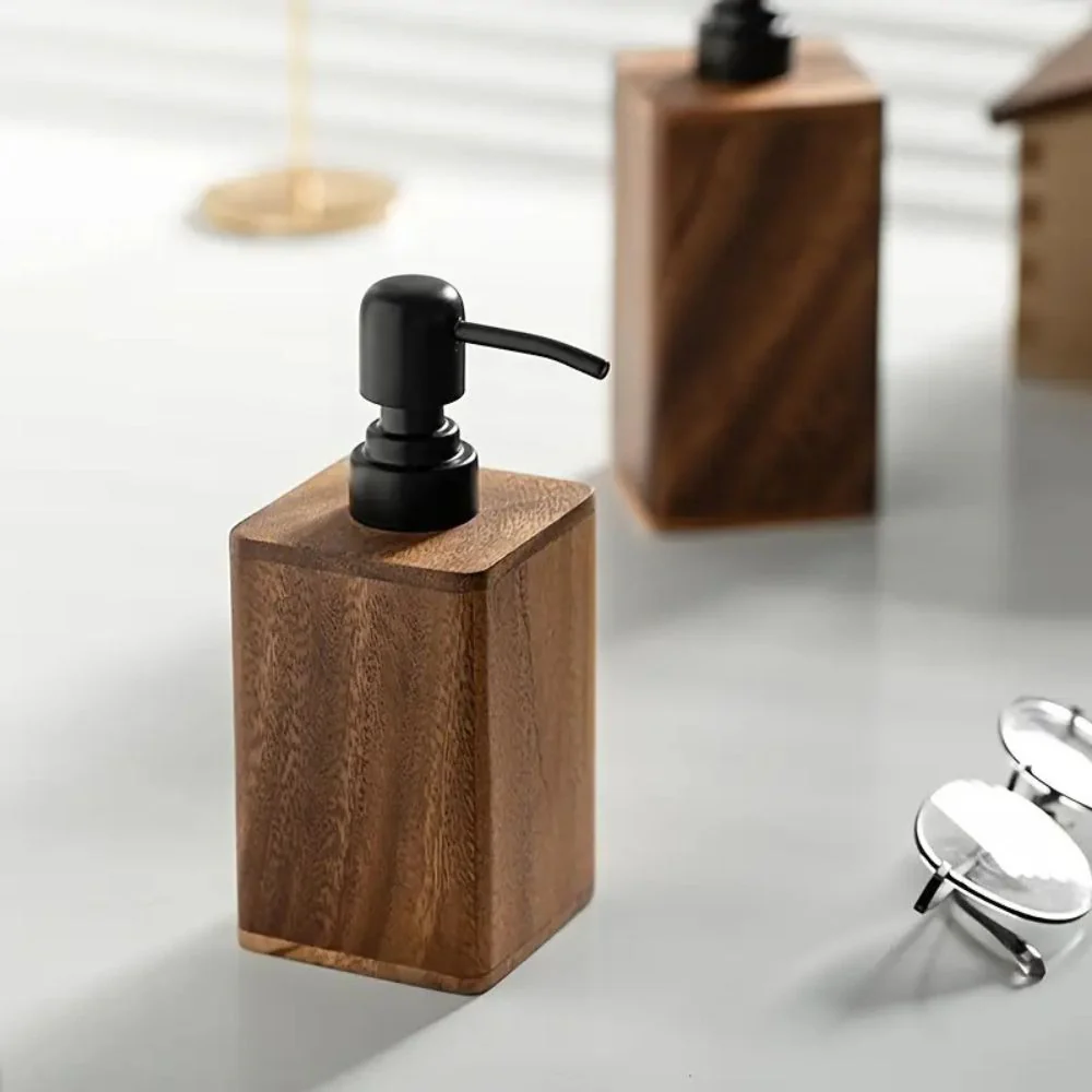 Walnut Aura Lotion & Soap Dispenser - Image 2