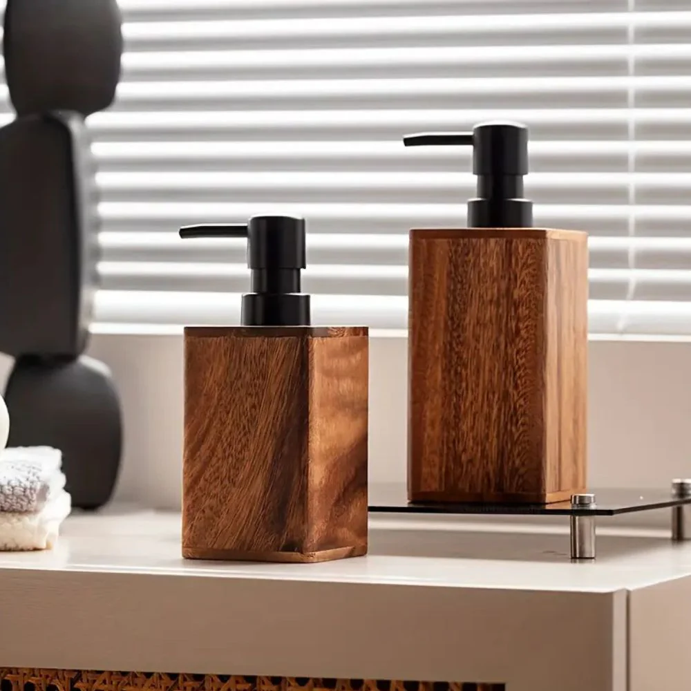 Walnut Aura Lotion & Soap Dispenser - Image 3