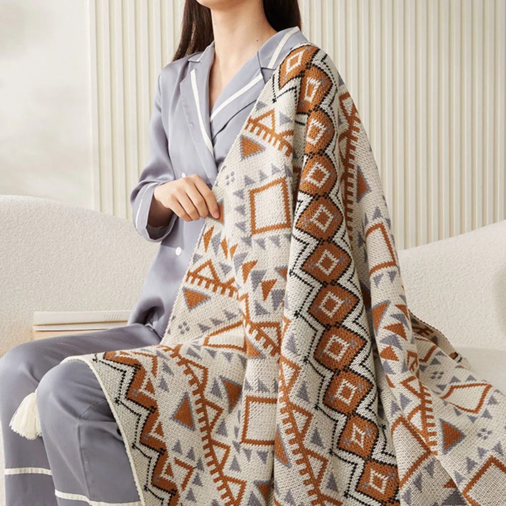 Wanderlust Boho Chic Blanket - Image 8
