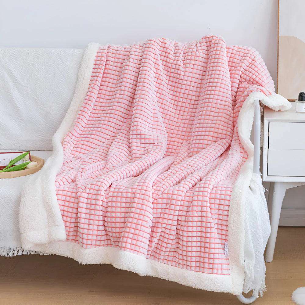 Warm Waffle Sherpa Blanket - Image 12