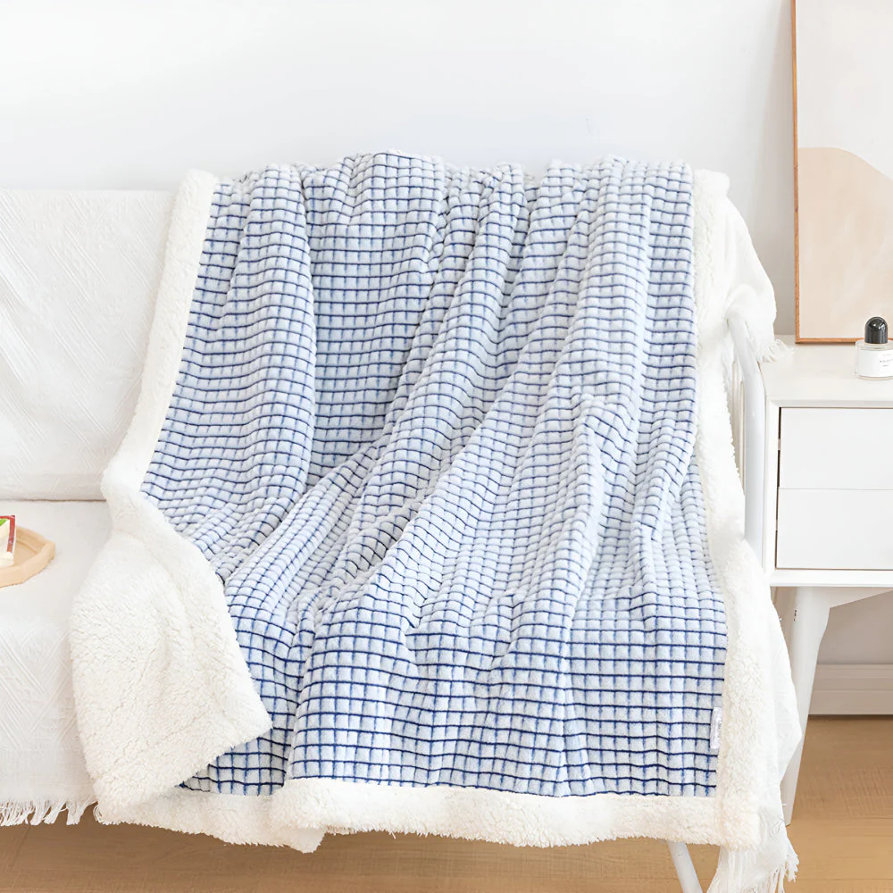 Warm Waffle Sherpa Blanket - Image 9