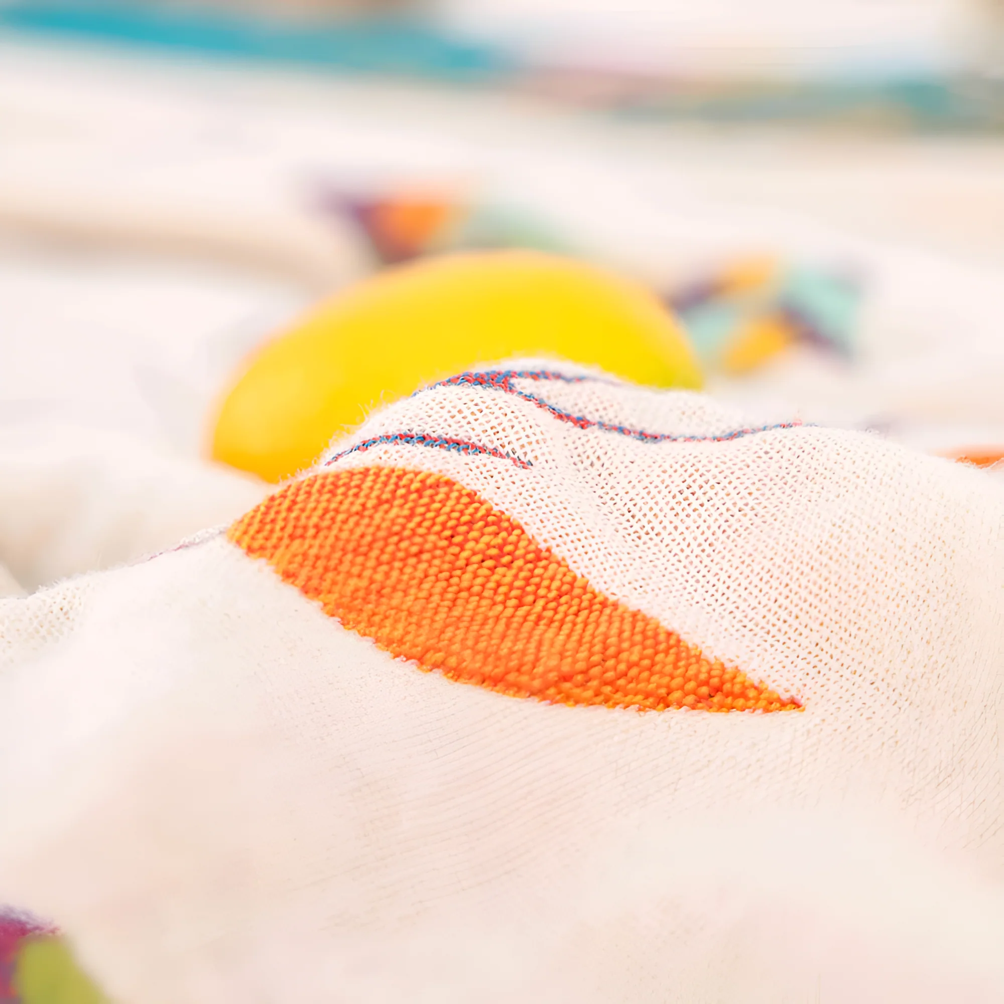 Whimsical Bird Tassel Cotton Blanket - Image 8