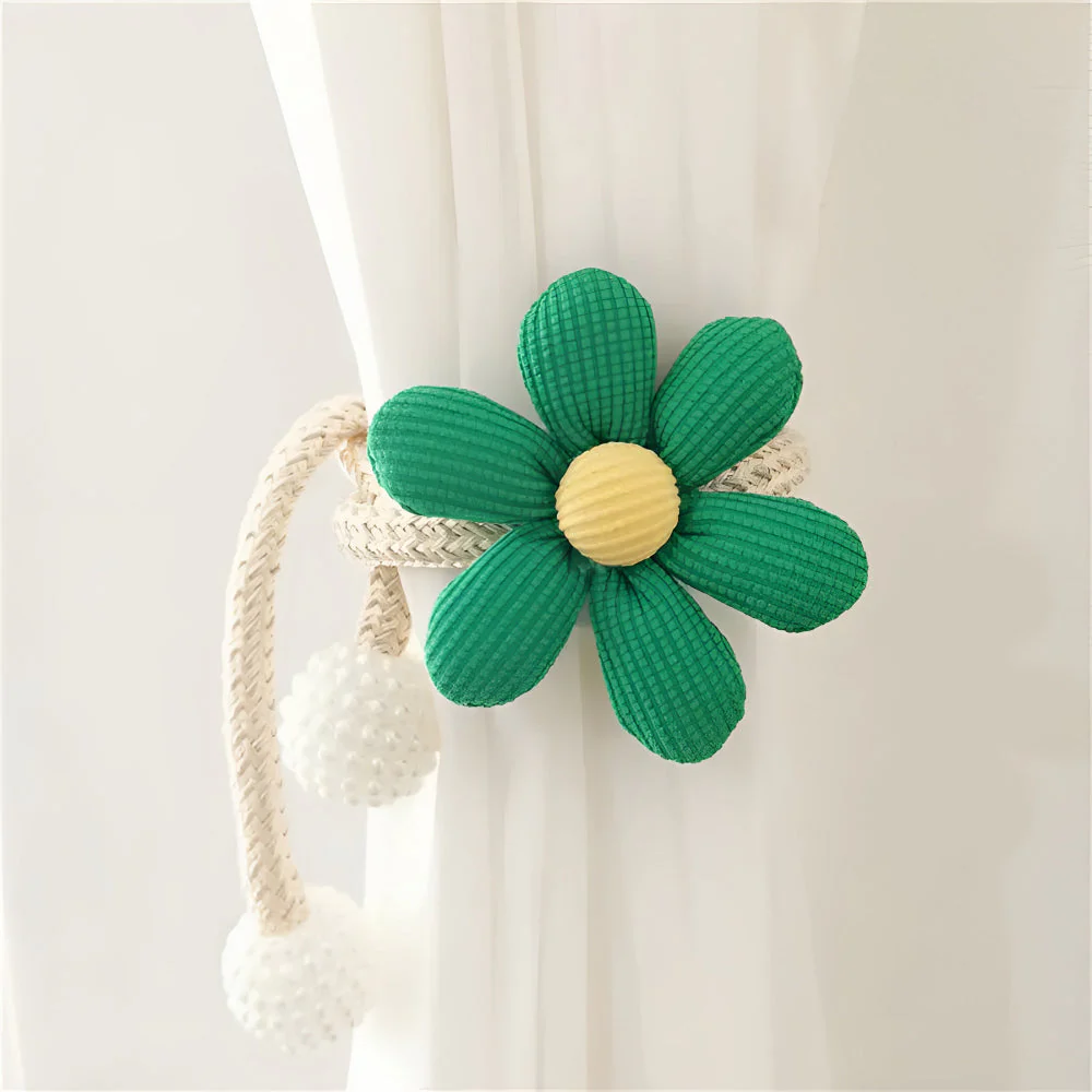 Whimsical Flower Curtain Tie Back - Image 7