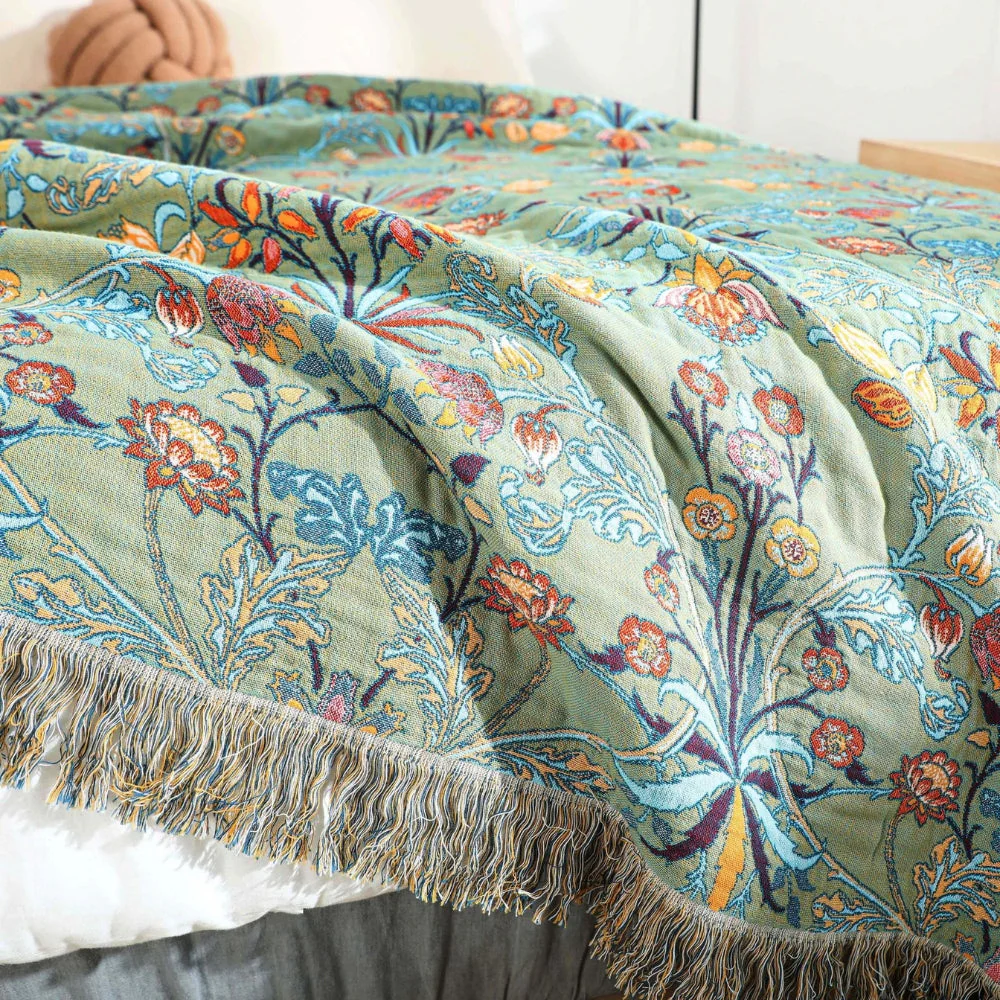Wild Petal Pure Cotton Reversible Blanket - Image 5