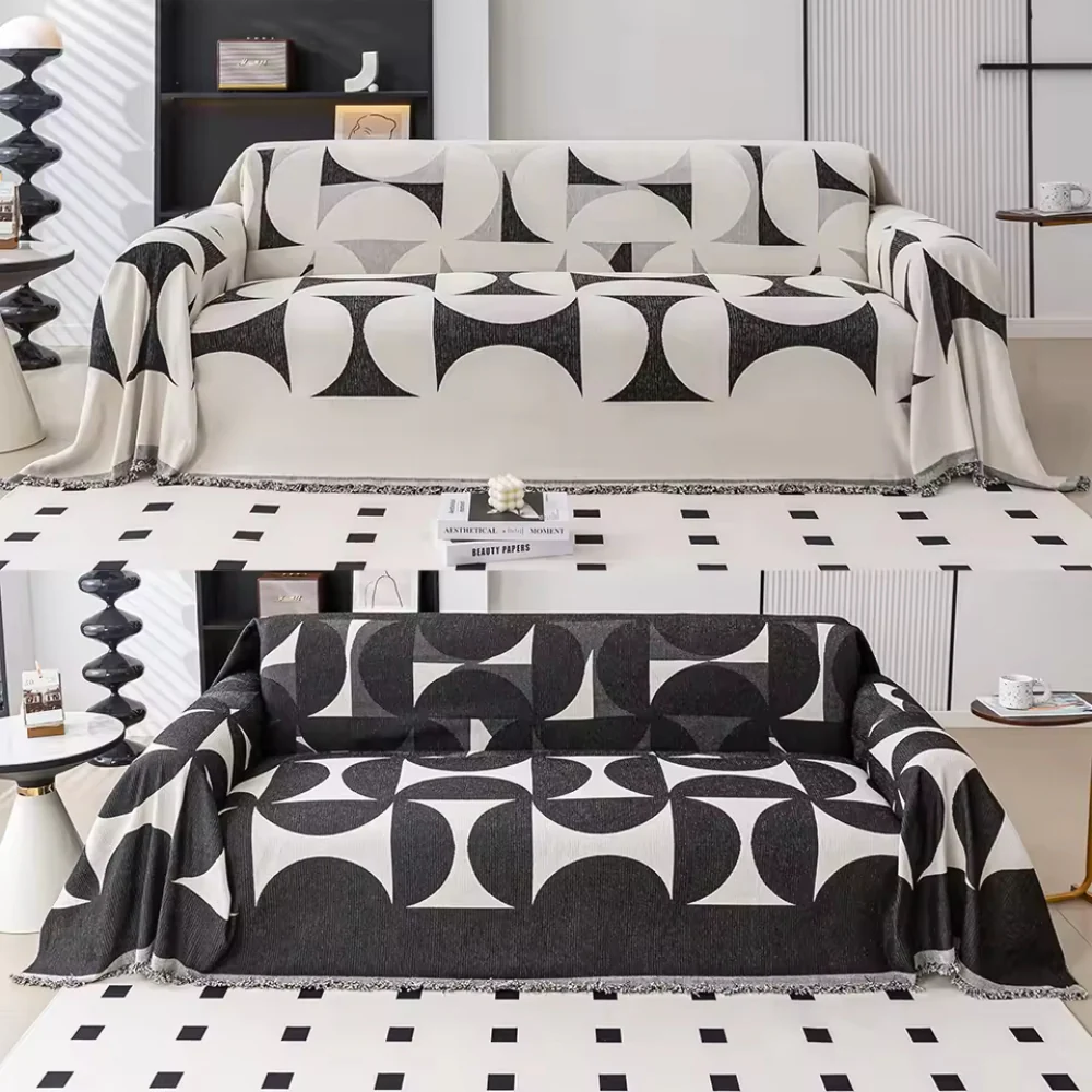 Windmill Pattern Sofa Cover - Image 4