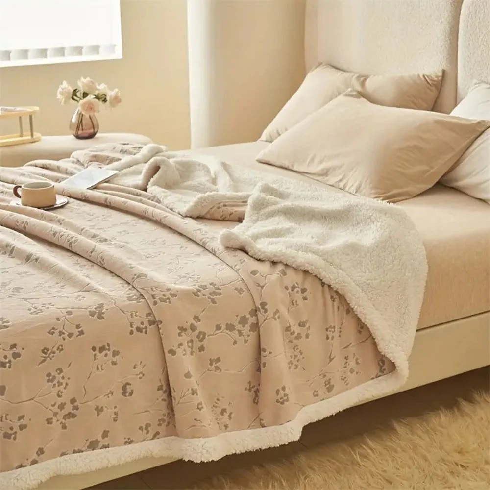 Winter Garden Plush Blanket - Image 5