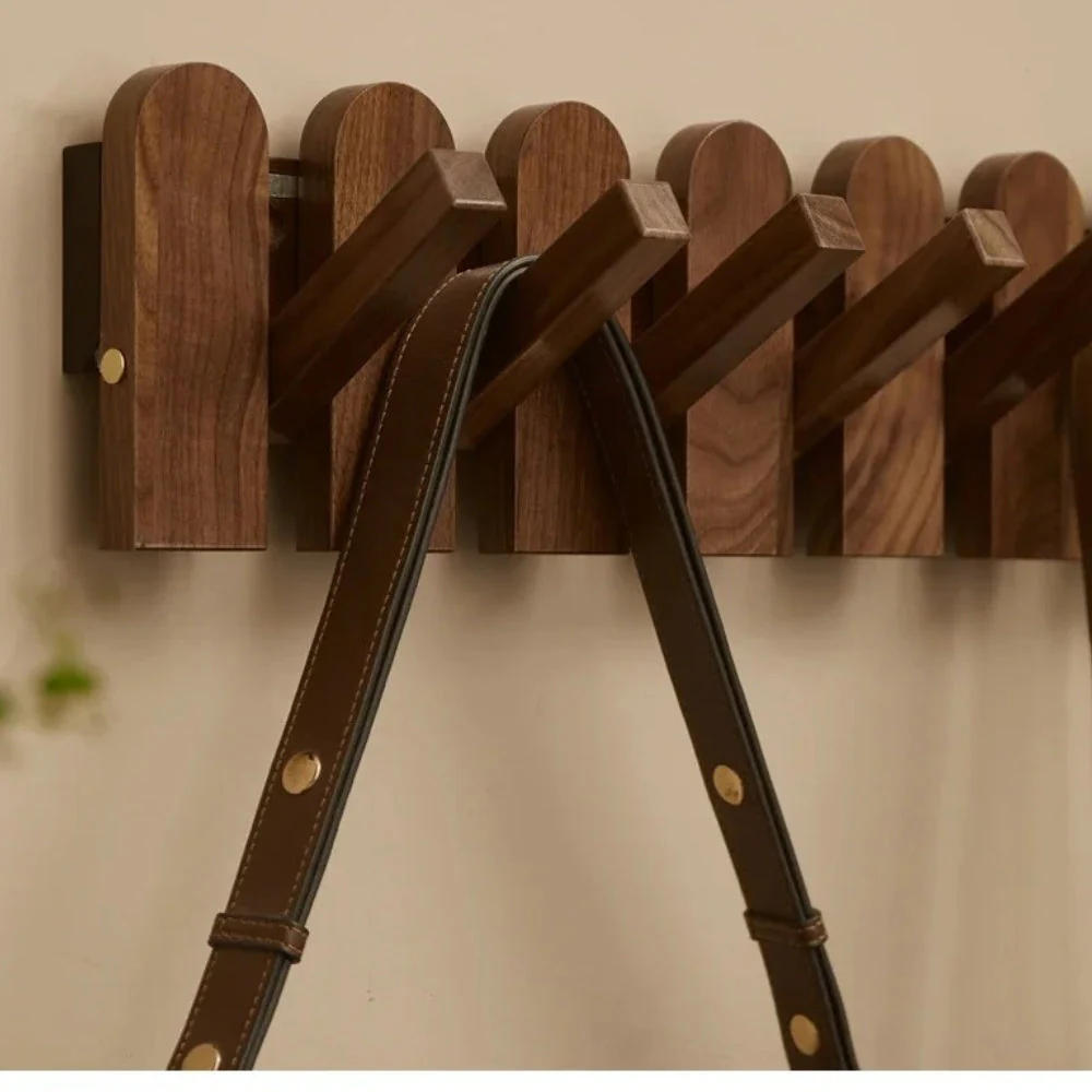 Piano Wooden Hook Wall Coat Rack - Image 4
